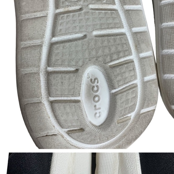 CROCS 9W-9.5LiteRide Elastic Strap Slingback Lightweight Sandals 9-9.5W/reg - Picture 7 of 9